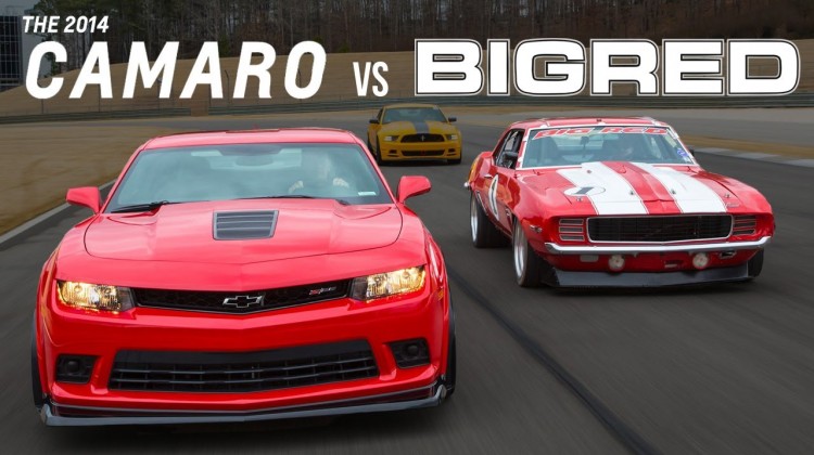 Big Red Camaro vs. 2014 Chevrolet Camaro Z/28