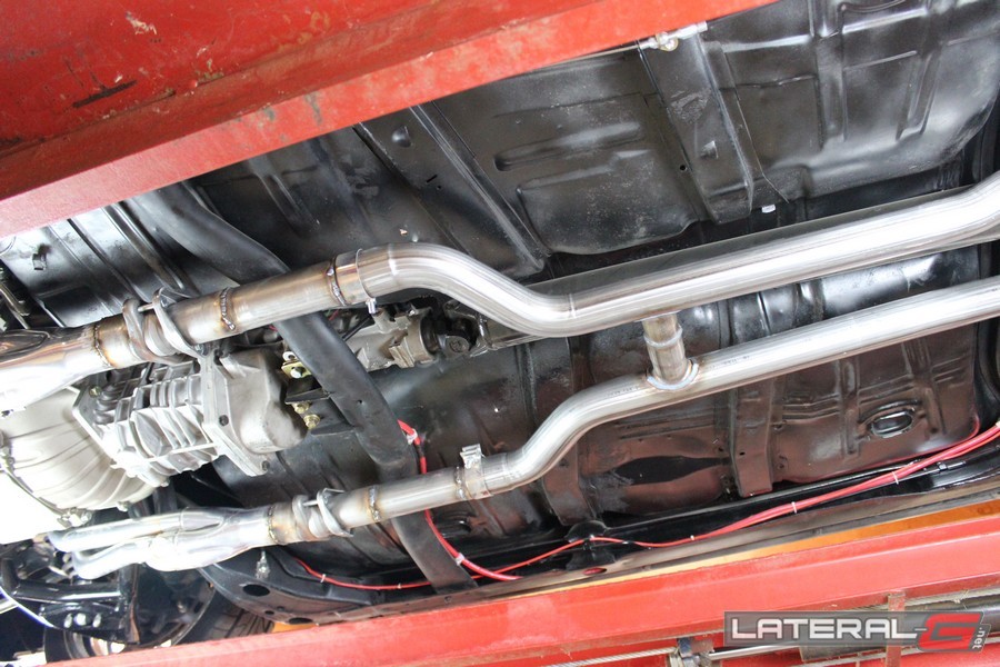 1964, 1965, 1966, 1967 Flowmaster Exhaust Install 817412 Pro Touring Lateral G Chevelle El Camino A-Body Cutlass Skylark GTO Tempest 16