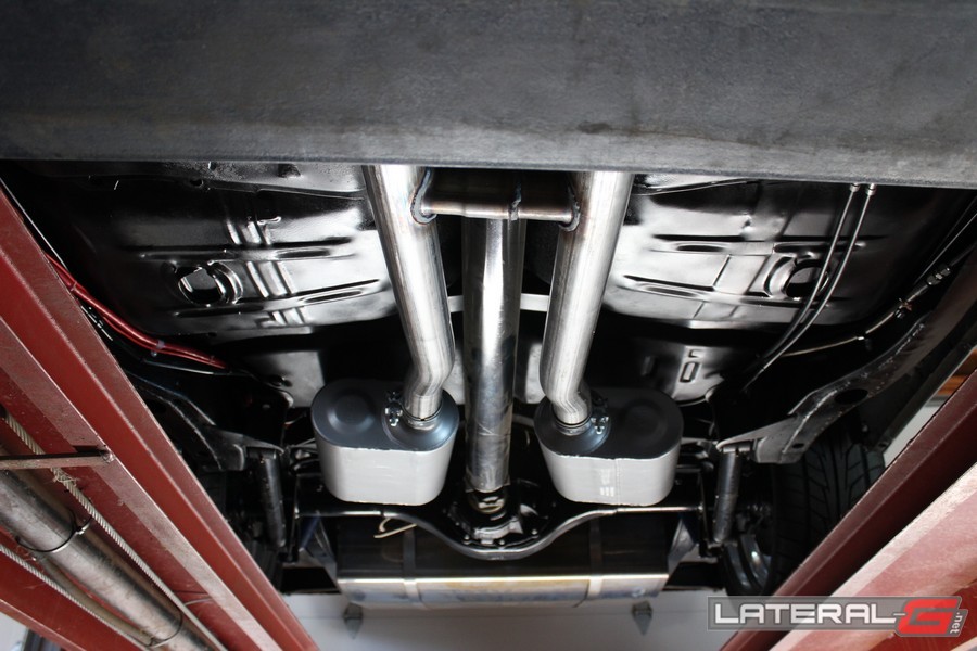 Flowmaster Exhaust Install Review 817412 Pro Touring Lateral G Chevelle 11
