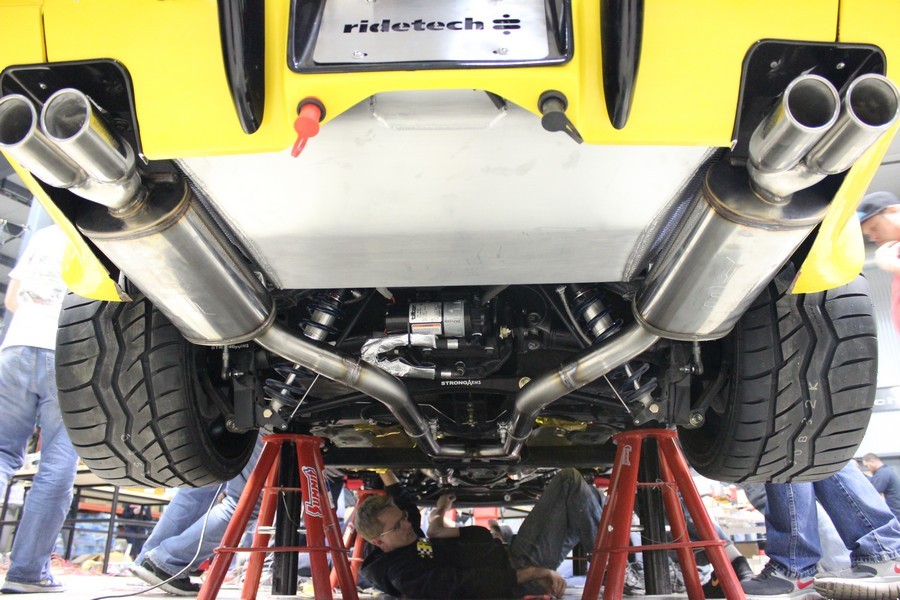 48 Hour Corvette RideTech Build Finished 063