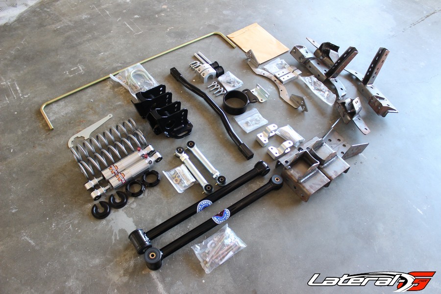 Converting From Two Leaf Springs To A Four Link Coil-Over -