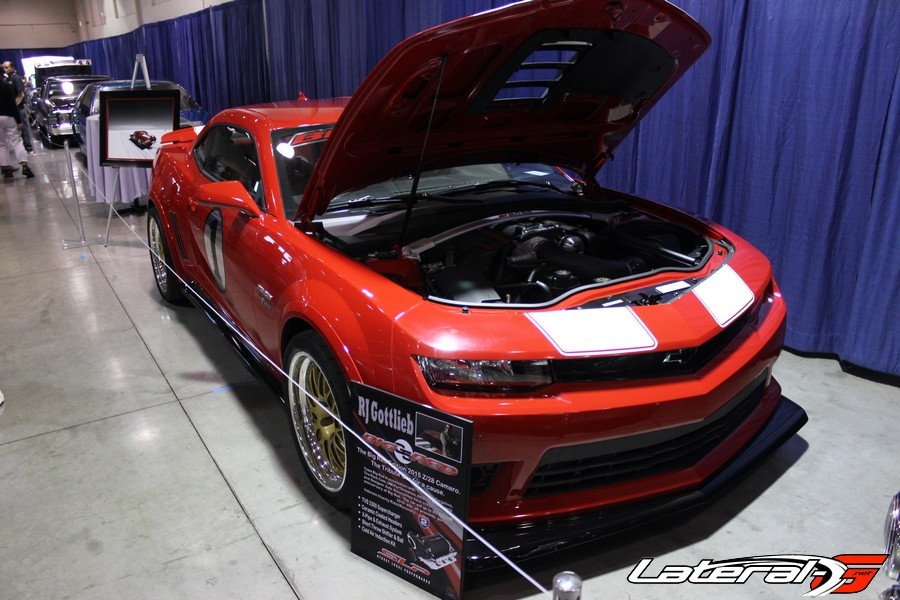 Big Red Camaro tribute was display as well.