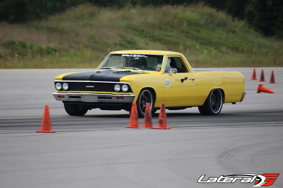 Herb Lumpp putting in work at the NCM Autocross!