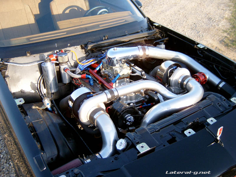 Check out Greg's twin turbo G-body. 