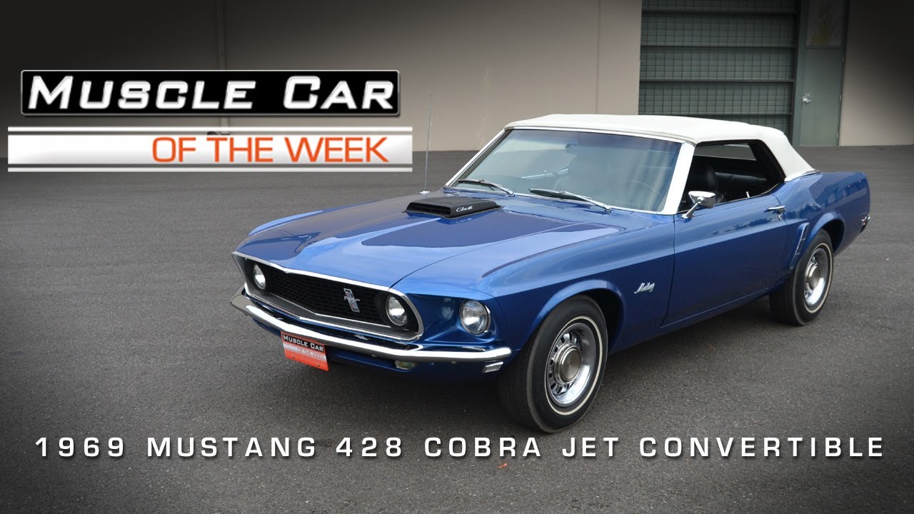 Ford mustang cobra jet convertible 69 #10