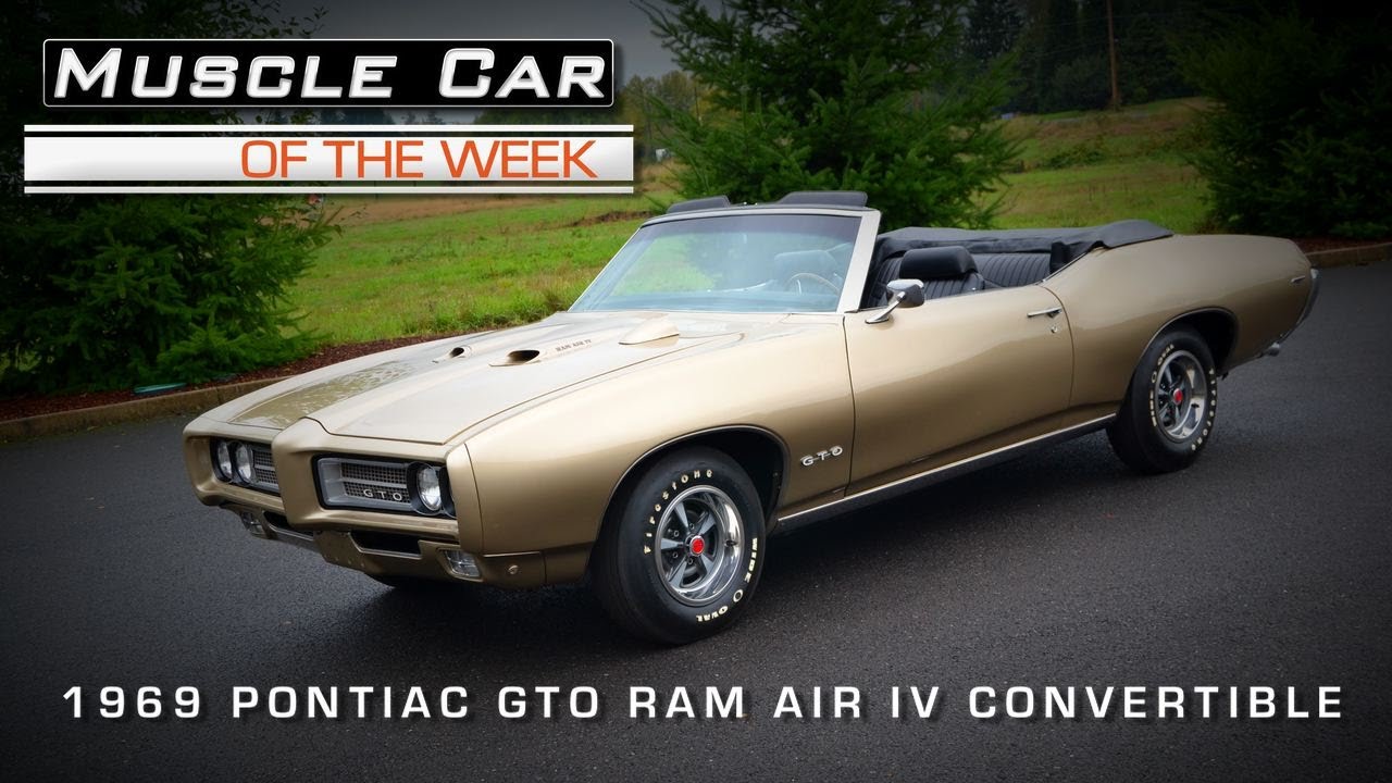 1969 Pontiac GTO Ram Air IV Convertible