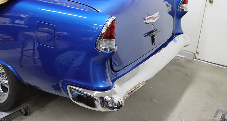 Project 1955 Bel Air Rear End Finishing Touches